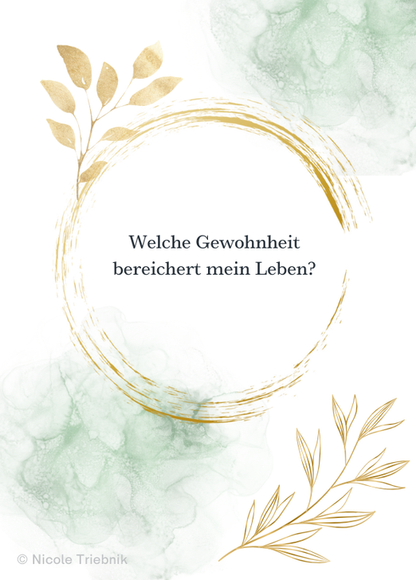Fülle sehen und annehmen Karten