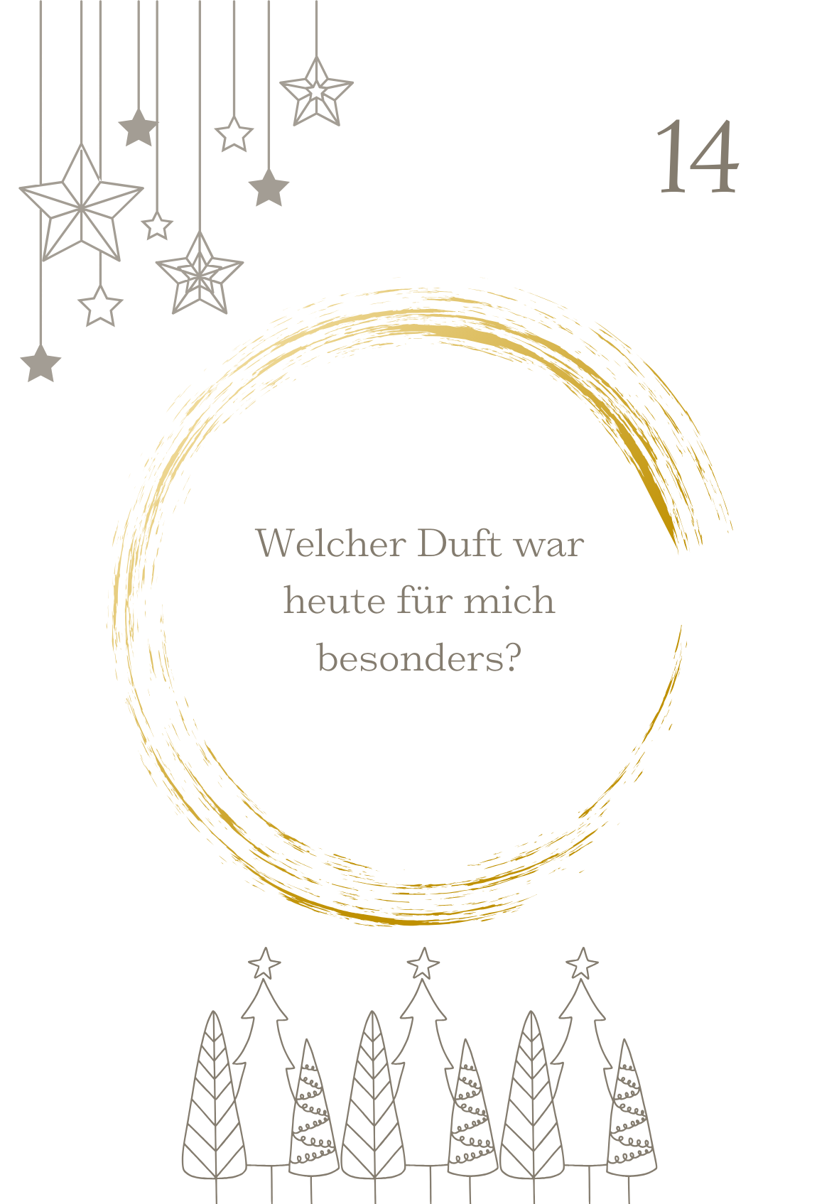 Adventskalender Karten