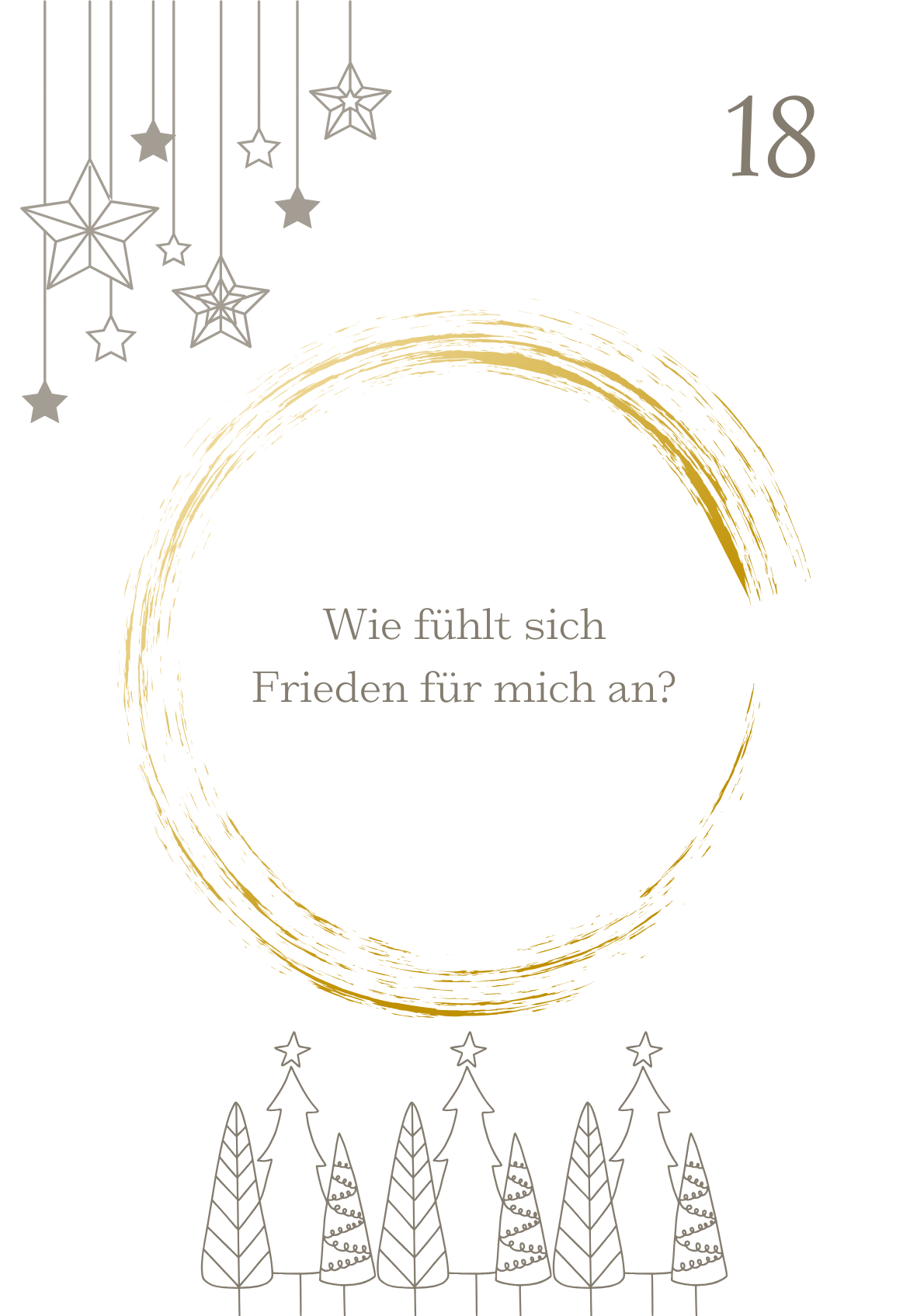 Adventskalender Karten