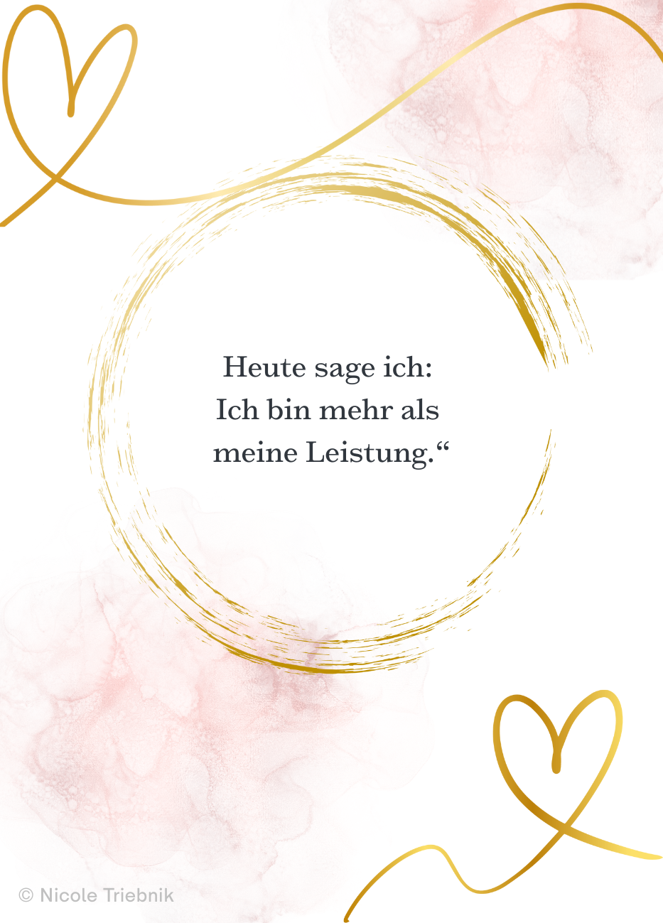 Ich bin wertvoll Karten