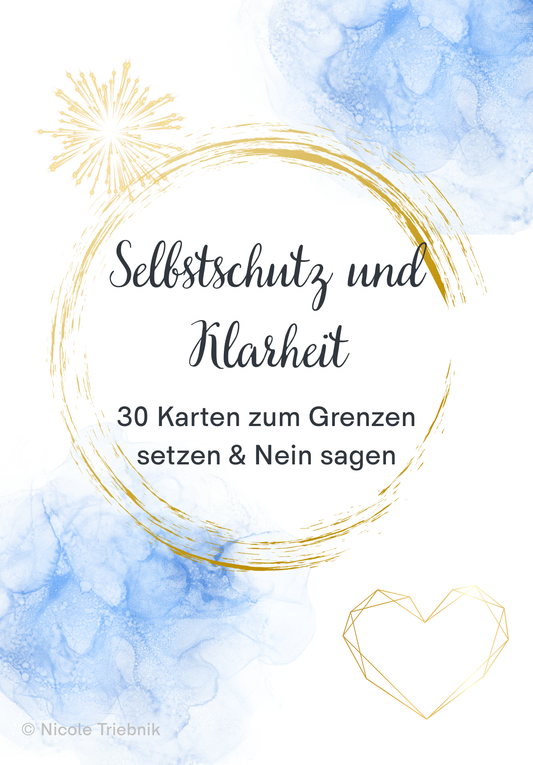 Selbstschutz und Klarheit Karten